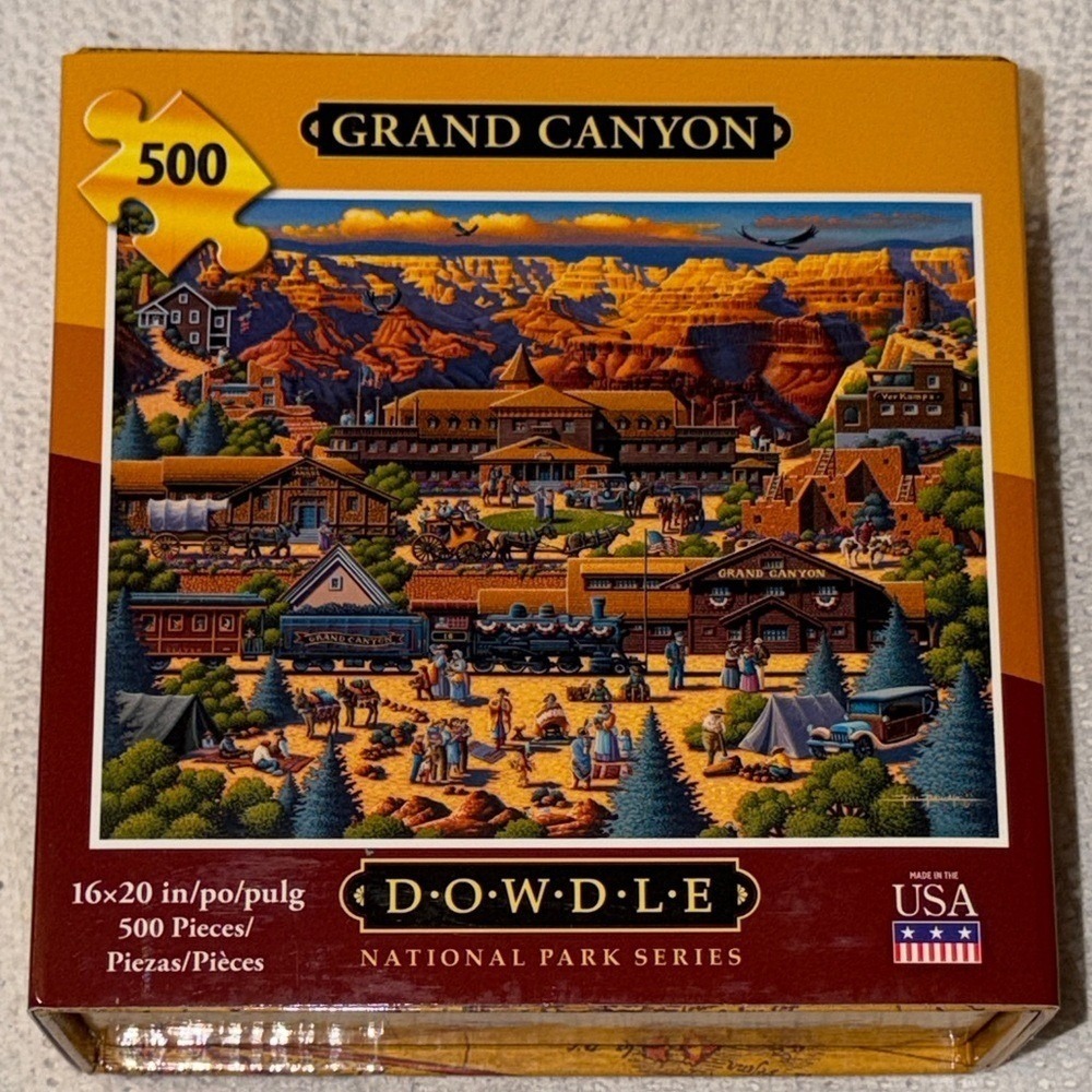 Dowdle Grand Canyon National Park Series 500 Piece Jigsaw Puzzle Eric Dowdle Art